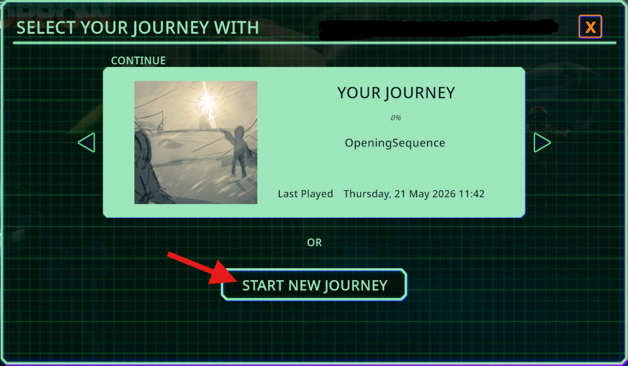 Change checkpoint in We Were Here Tomorrow